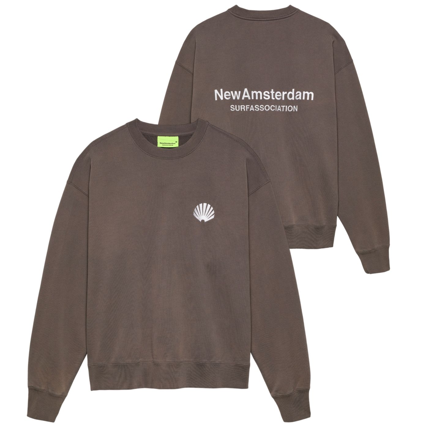 New Amsterdam Surf Association Logo Sweater Bruin