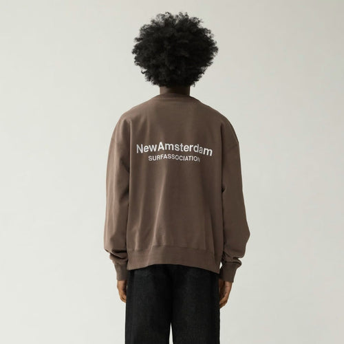 New Amsterdam Surf Association Logo Sweater Bruin