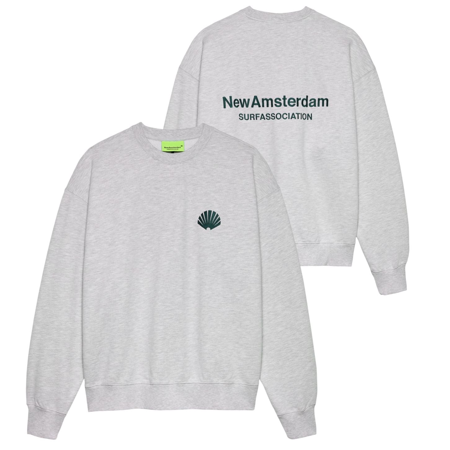 New Amsterdam Surf Association Logo Sweater Grijs