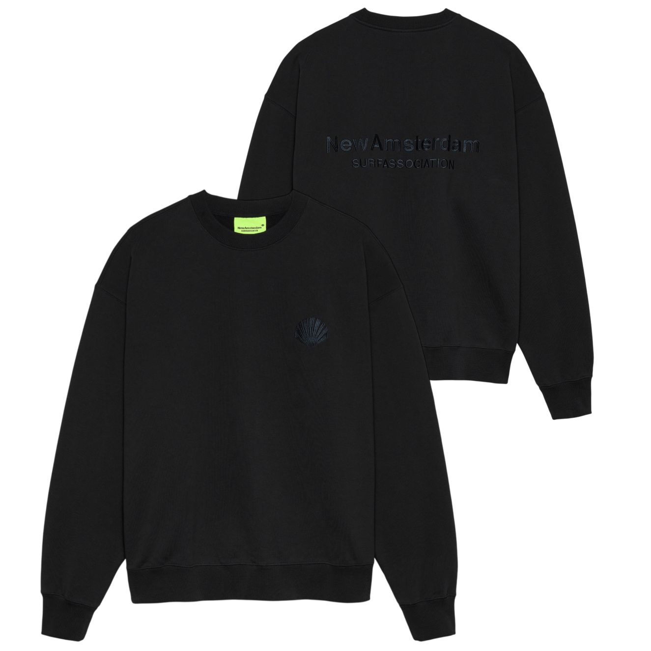 New Amsterdam Surf Association Logo Sweater Zwart