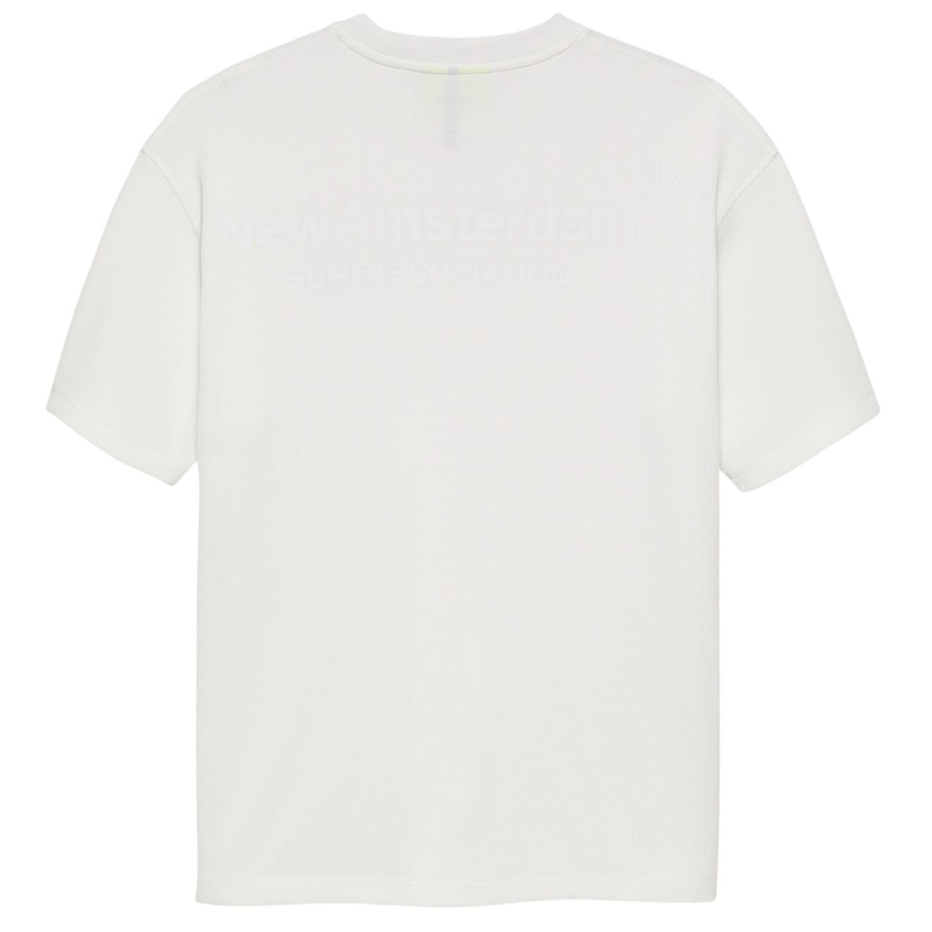New Amsterdam Surf Association Logo Waffle T-shirt Wit