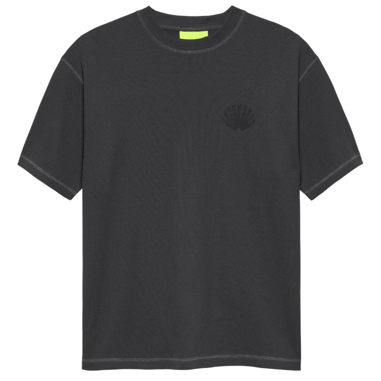 New Amsterdam Surf Association Logo Waffle T-shirt Zwart