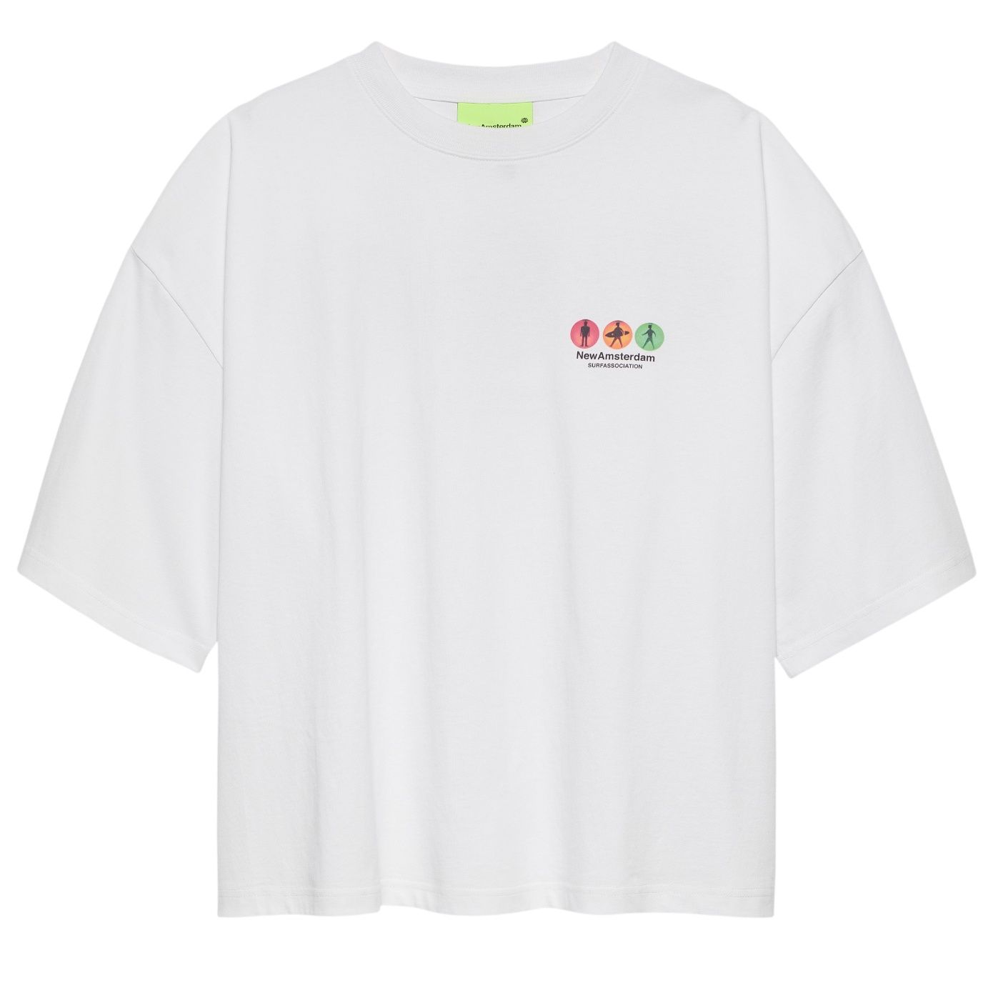 New Amsterdam Surf Association Traffic T-shirt Wit