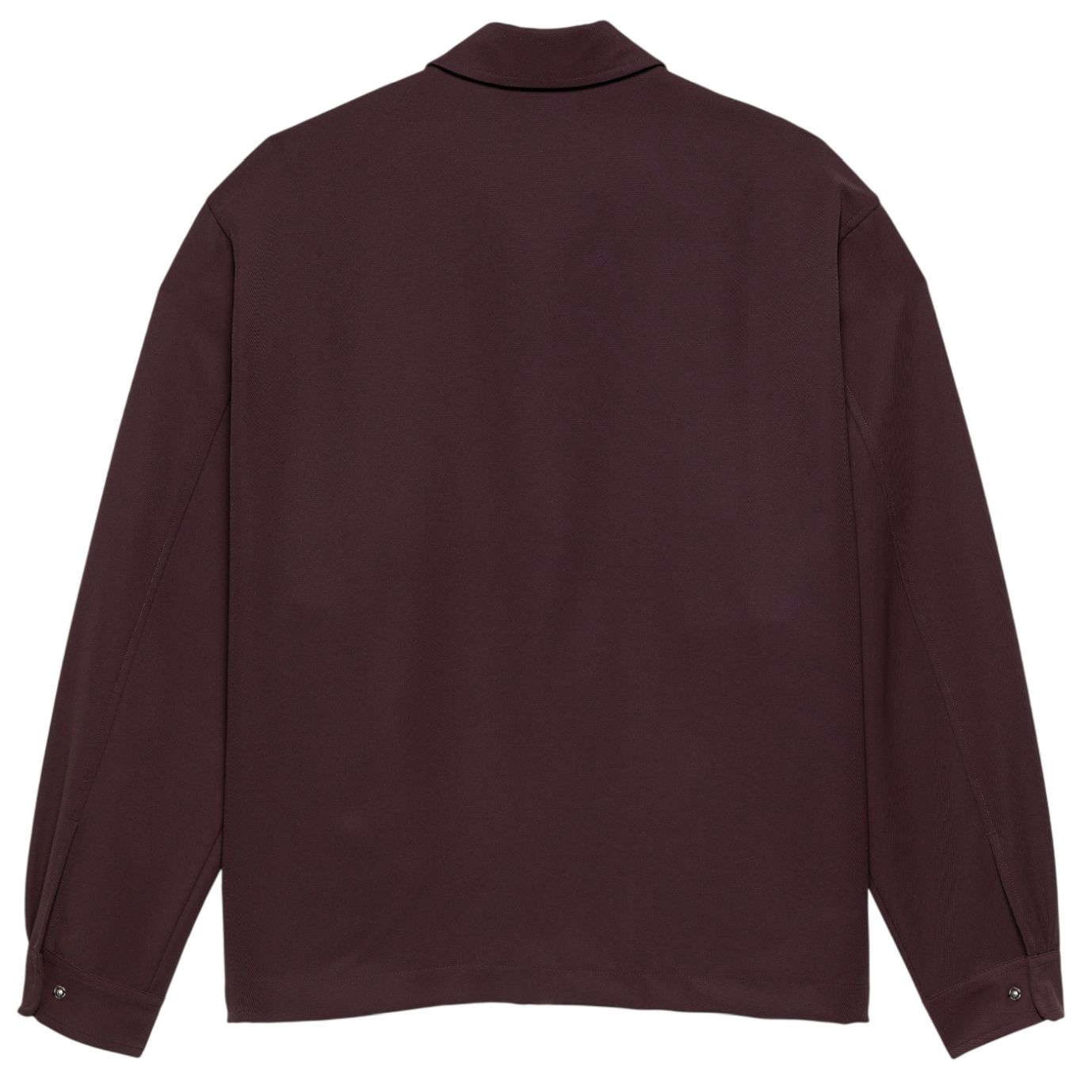 New Amsterdam Surf Association Zip Overshirt Bordeaux