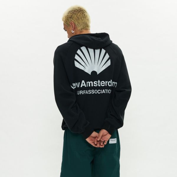 New Amsterdam Surf Association 252 Hoodie Zwart
