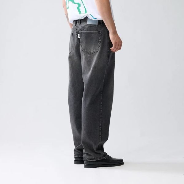 New Amsterdam Surf Association 252 Unwashed Jeans Zwart