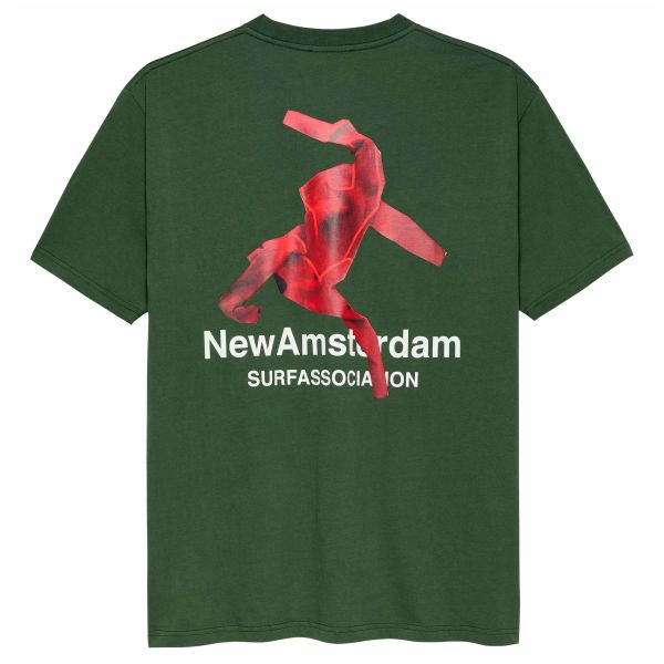 New Amsterdam Surf Association After Surf T-shirt Groen