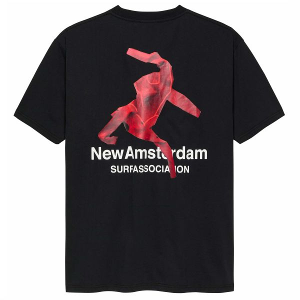 New Amsterdam Surf Association After Surf T-shirt Zwart