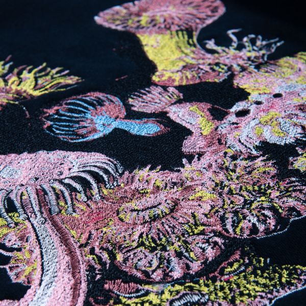 New Amsterdam Surf Association Anemone Hoodie Zwart