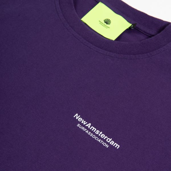 New Amsterdam Surf Association Anemone T-shirt Paars