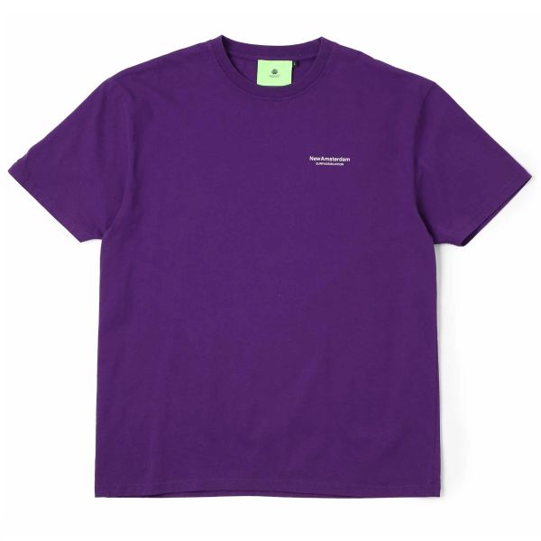 New Amsterdam Surf Association Anemone T-shirt Paars