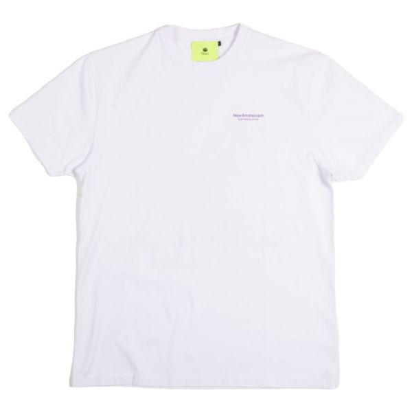 New Amsterdam Surf Association Anemone T-shirt Wit