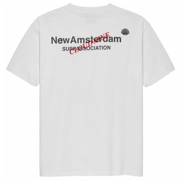 New Amsterdam Surf Association Cloud Nine T-shirt Wit