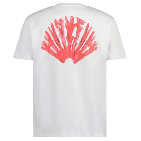 New Amsterdam Surf Association Coral T-shirt Wit
