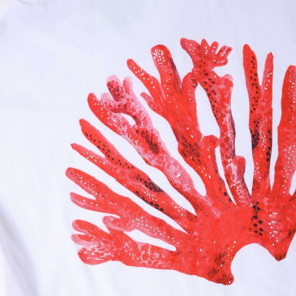 New Amsterdam Surf Association Coral T-shirt Wit