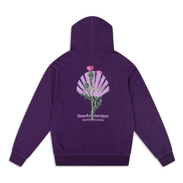New Amsterdam Surf Association Distel Hoodie Paars