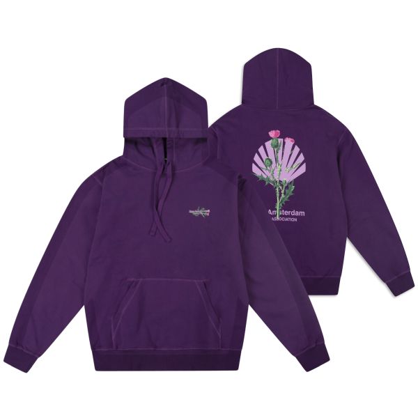 New Amsterdam Surf Association Distel Hoodie Paars