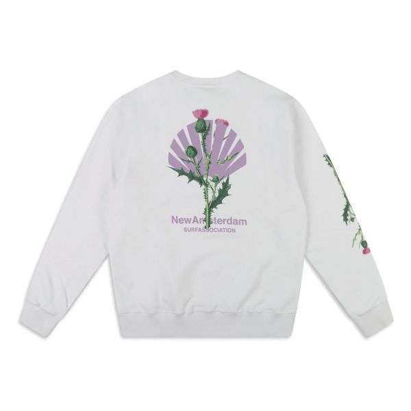 New Amsterdam Surf Association Distel Sweater Wit