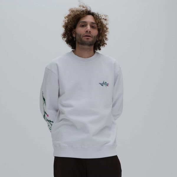 New Amsterdam Surf Association Distel Sweater Wit