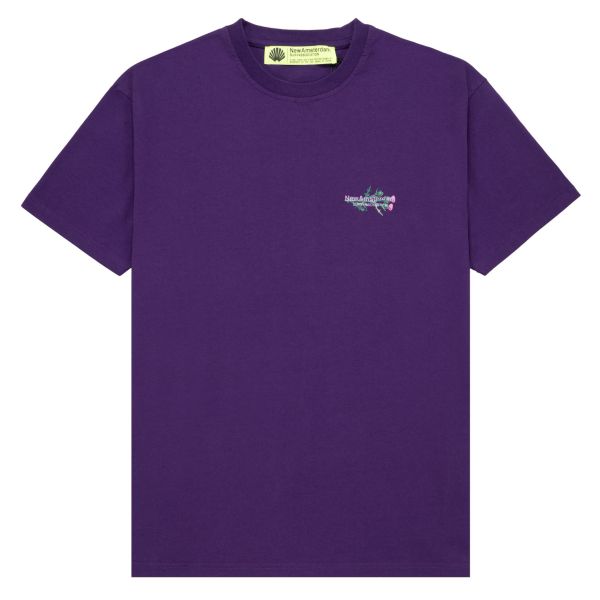 New Amsterdam Surf Association Distel T-shirt Paars