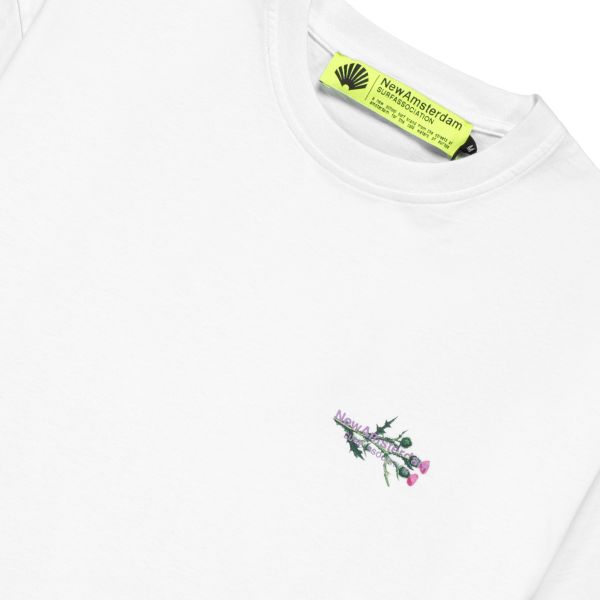 New Amsterdam Surf Association Distel T-shirt Wit