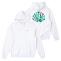 New Amsterdam Surf Association Fishnet Hoodie Wit