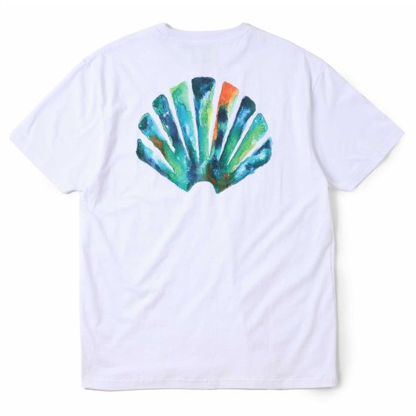 New Amsterdam Surf Association Fishnet T-shirt Wit