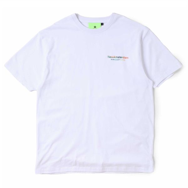 New Amsterdam Surf Association Fishnet T-shirt Wit