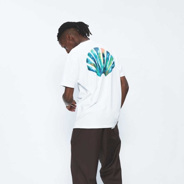 New Amsterdam Surf Association Fishnet T-shirt Wit