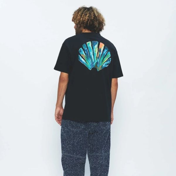 New Amsterdam Surf Association Fishnet T-shirt Zwart