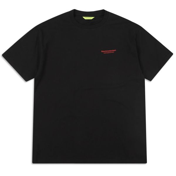 New Amsterdam Surf Association Flood T-shirt Zwart