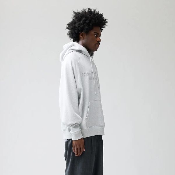New Amsterdam Surf Association Front Logo Hoodie Grijs