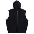 New Amsterdam Surf Association Full Zip Sleeveless Vest Zwart