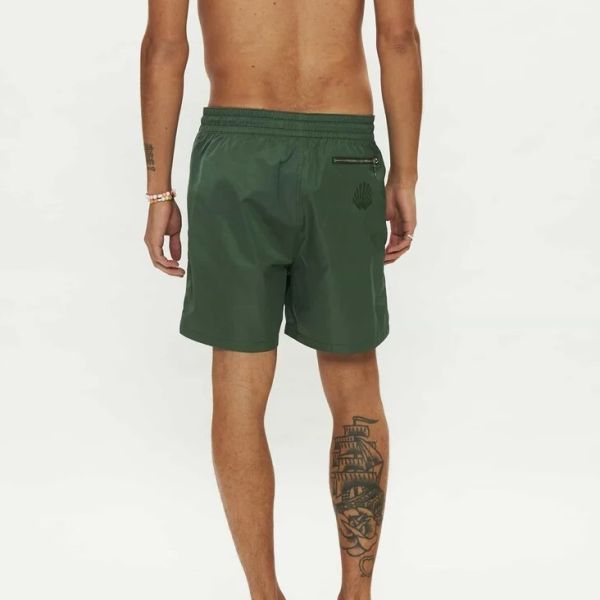 New Amsterdam Surf Association Logo Board Zwembroek Donker Groen