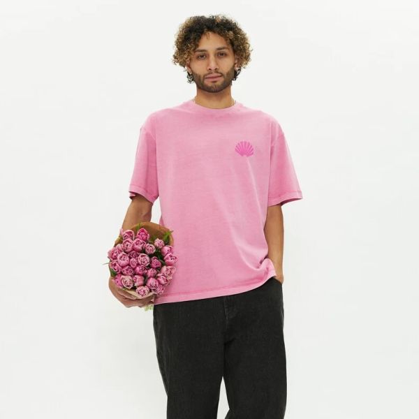 New Amsterdam Surf Association Logo GD T-shirt Roze