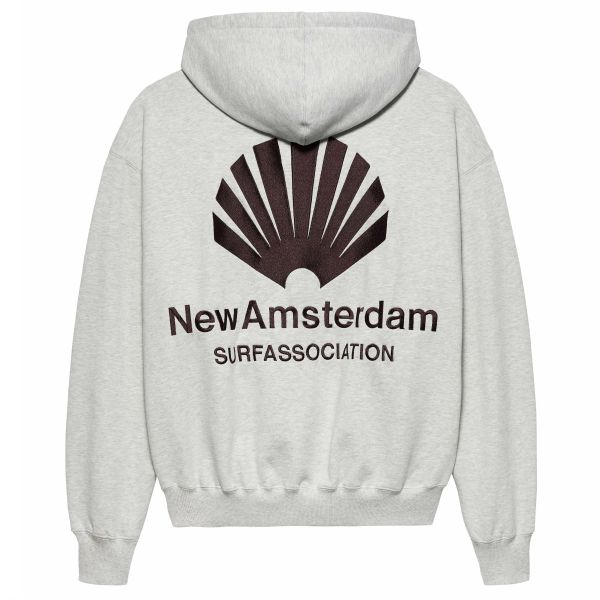 New Amsterdam Surf Association Logo Hoodie Grijs