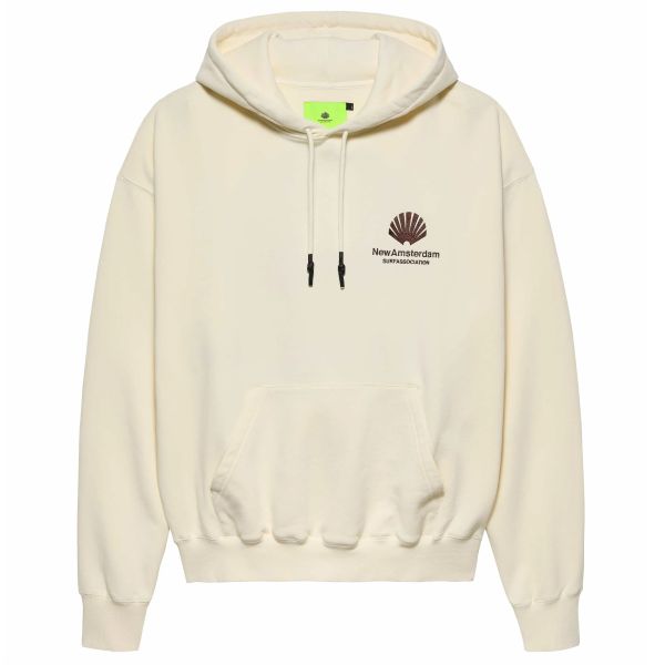 New Amsterdam Surf Association Logo Hoodie Off White