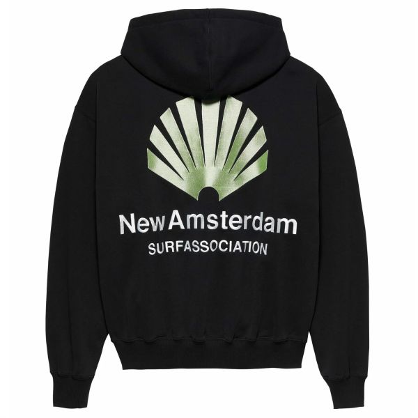 New Amsterdam Surf Association Logo Hoodie Zwart
