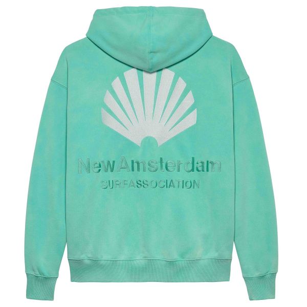 New Amsterdam Surf Association Logo Hoodie Mint