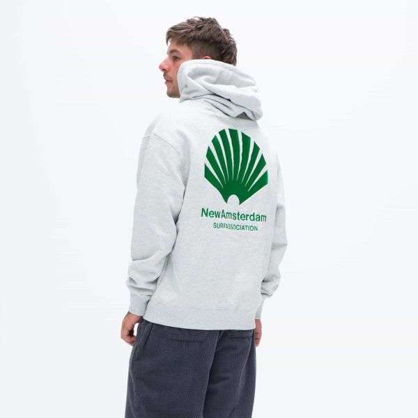 New Amsterdam Surf Association Logo Hoodie Grijs