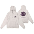 new amsterdam surf association logo hoodie grijs
