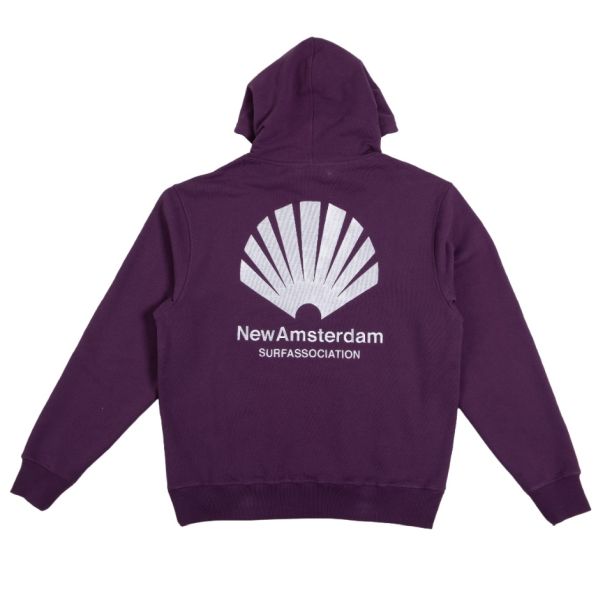 New Amsterdam Surf Association Logo Hoodie Paars