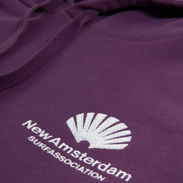 New Amsterdam Surf Association Logo Hoodie Paars