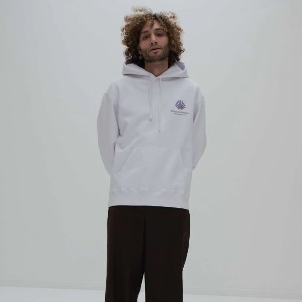 New Amsterdam Surf Association Logo Hoodie Wit