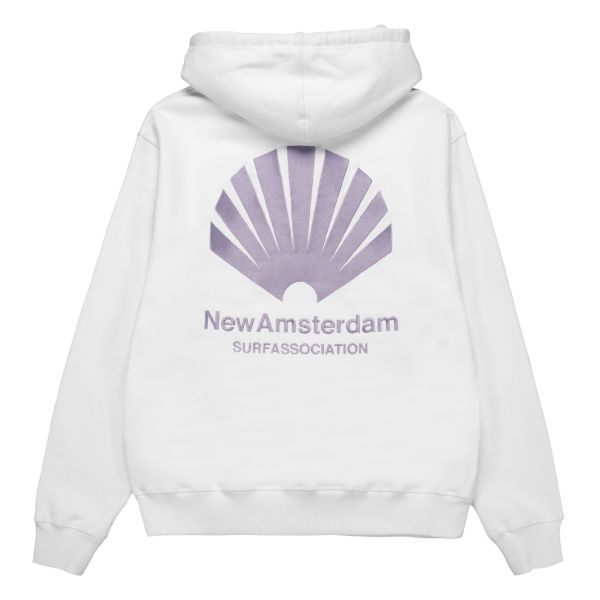 New Amsterdam Surf Association Logo Hoodie Wit