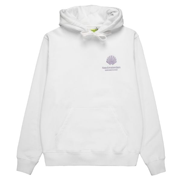 New Amsterdam Surf Association Logo Hoodie Wit