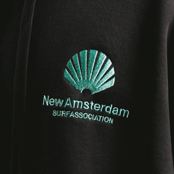 New Amsterdam Surf Association Logo Hoodie Zwart