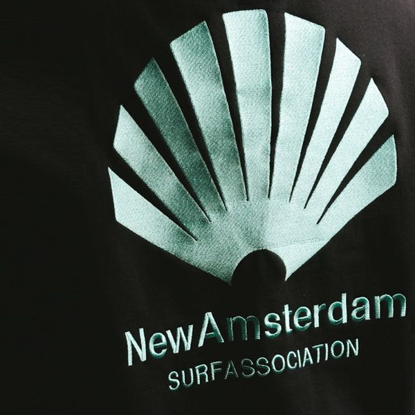 New Amsterdam Surf Association Logo Hoodie Zwart