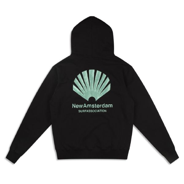 New Amsterdam Surf Association Logo Hoodie Zwart