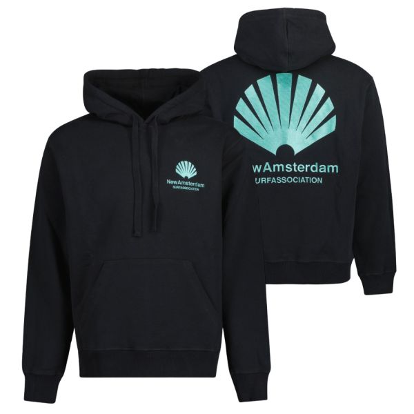 New Amsterdam Surf Association Logo Hoodie Zwart